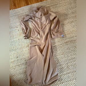 ORIGINAL “Snuggie” BLANKET TAN 71” x 54” blanket with sleeves
